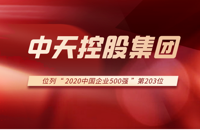 快盈lll集团列2020中国企业500强第203位！